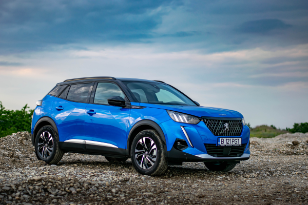 Peugeot 2008 parked on road