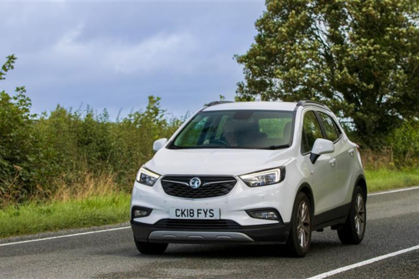 Vauxhall Mokka parked on road