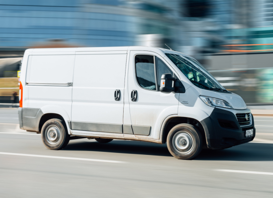 image of fiat ducato driving